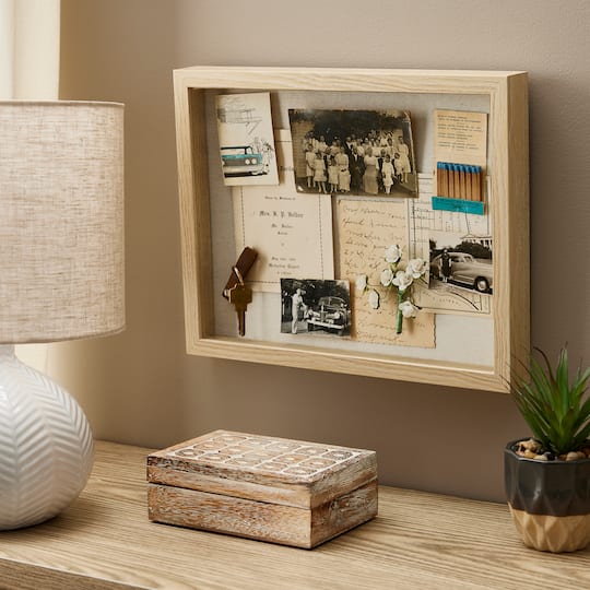 Blonde Belmont Shadow Box by Studio Décor®